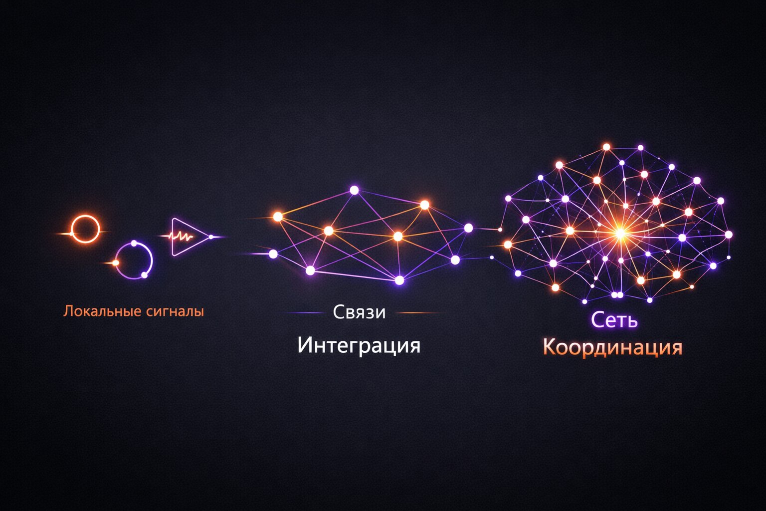 1 уровень: нервная интеграция