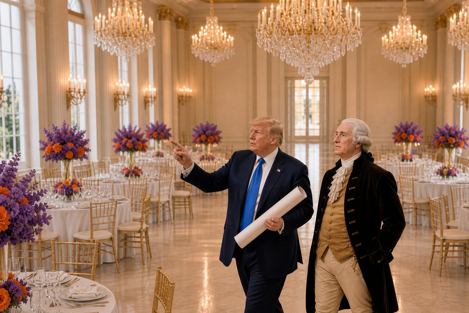 Обложка: AI slopper in chief: Trump turns to social media amid tough questions