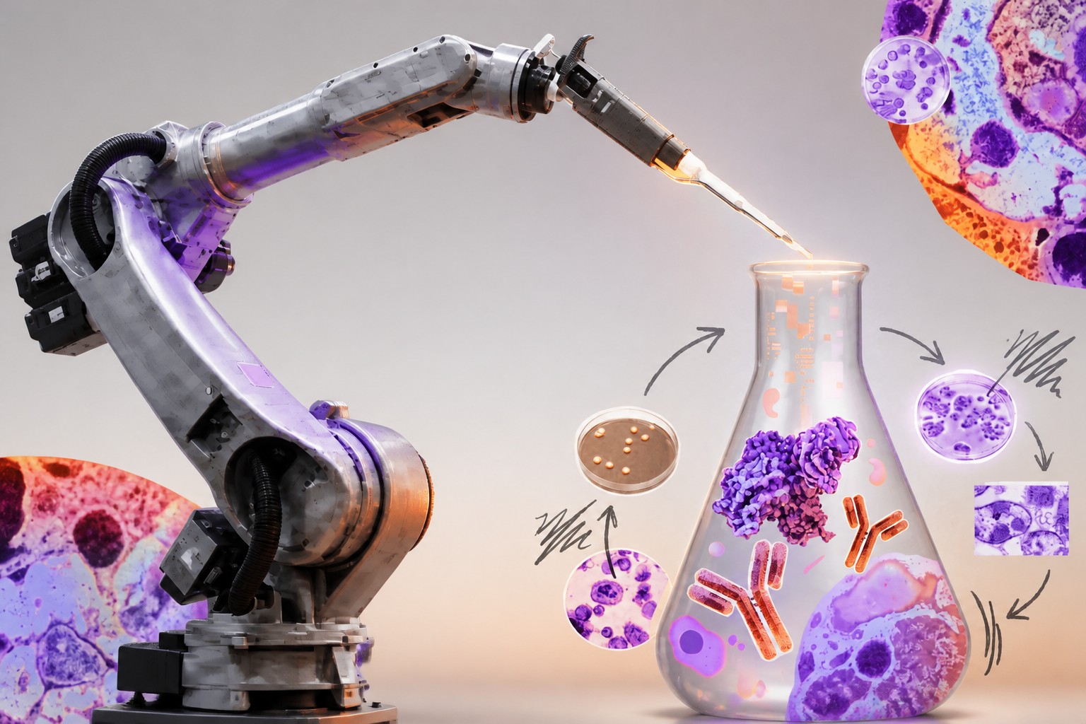 Cover: Anthropic puts Claude behind robots in a drug lab