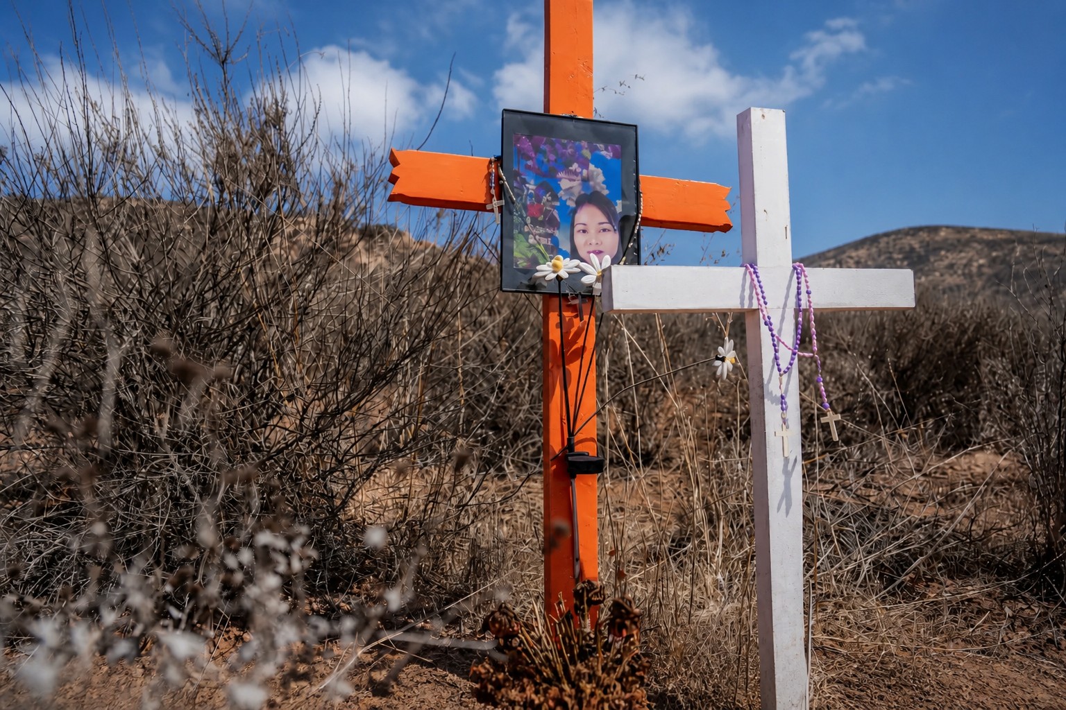Cover: Border towers watched the terrain where Graciela died