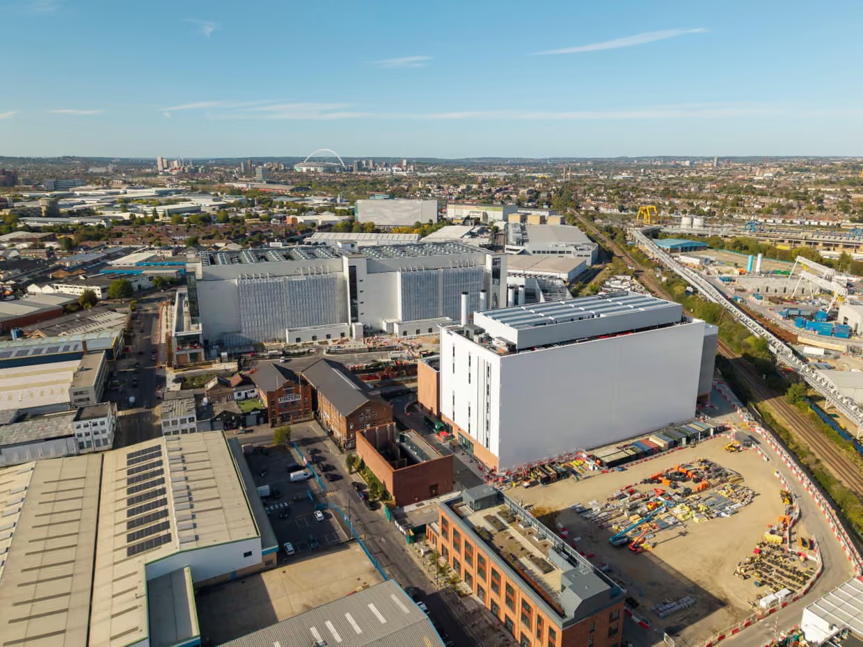 The Microsoft Park Royal datacentre in north-west London. Photograph: Raymond Tang/Alamy