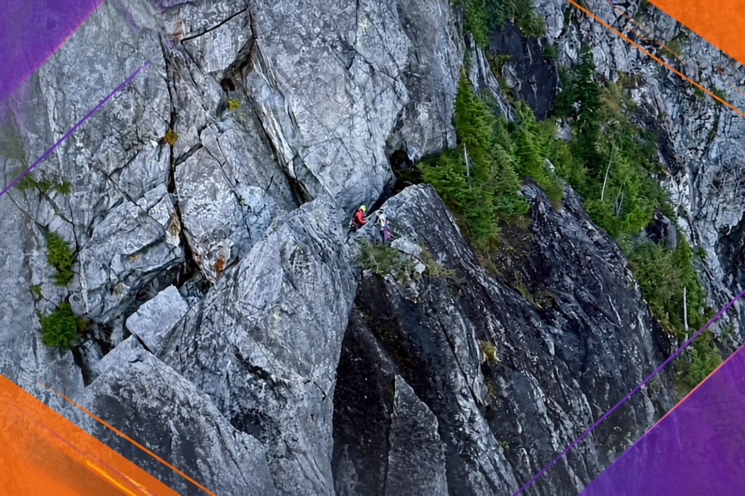 Cover: Claude led a 16-year-old off route on Crown Mountain