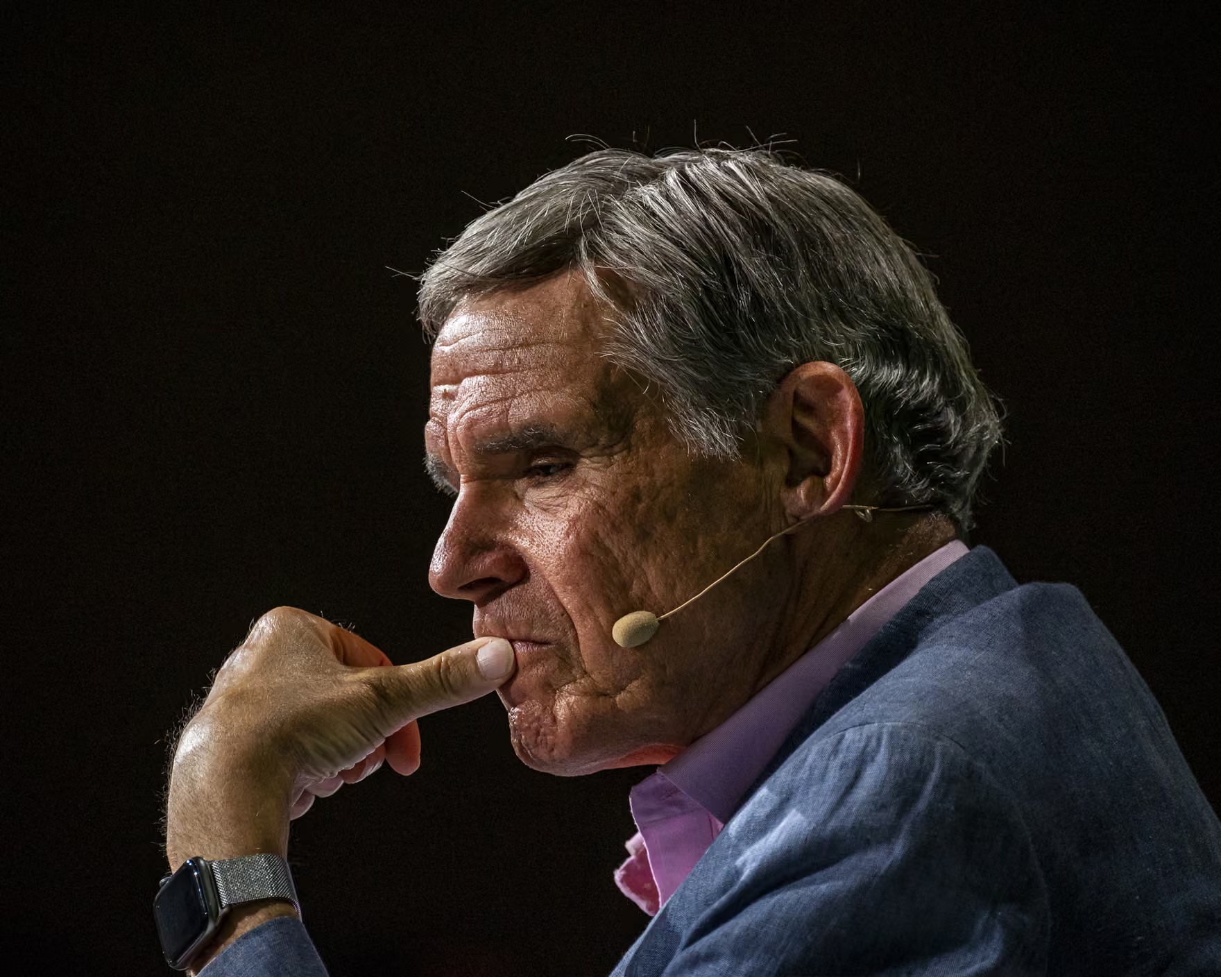In April, Prof Eric Topol discovered his name on a scientific paper he knew nothing about. Photograph: Bloomberg/Getty Images