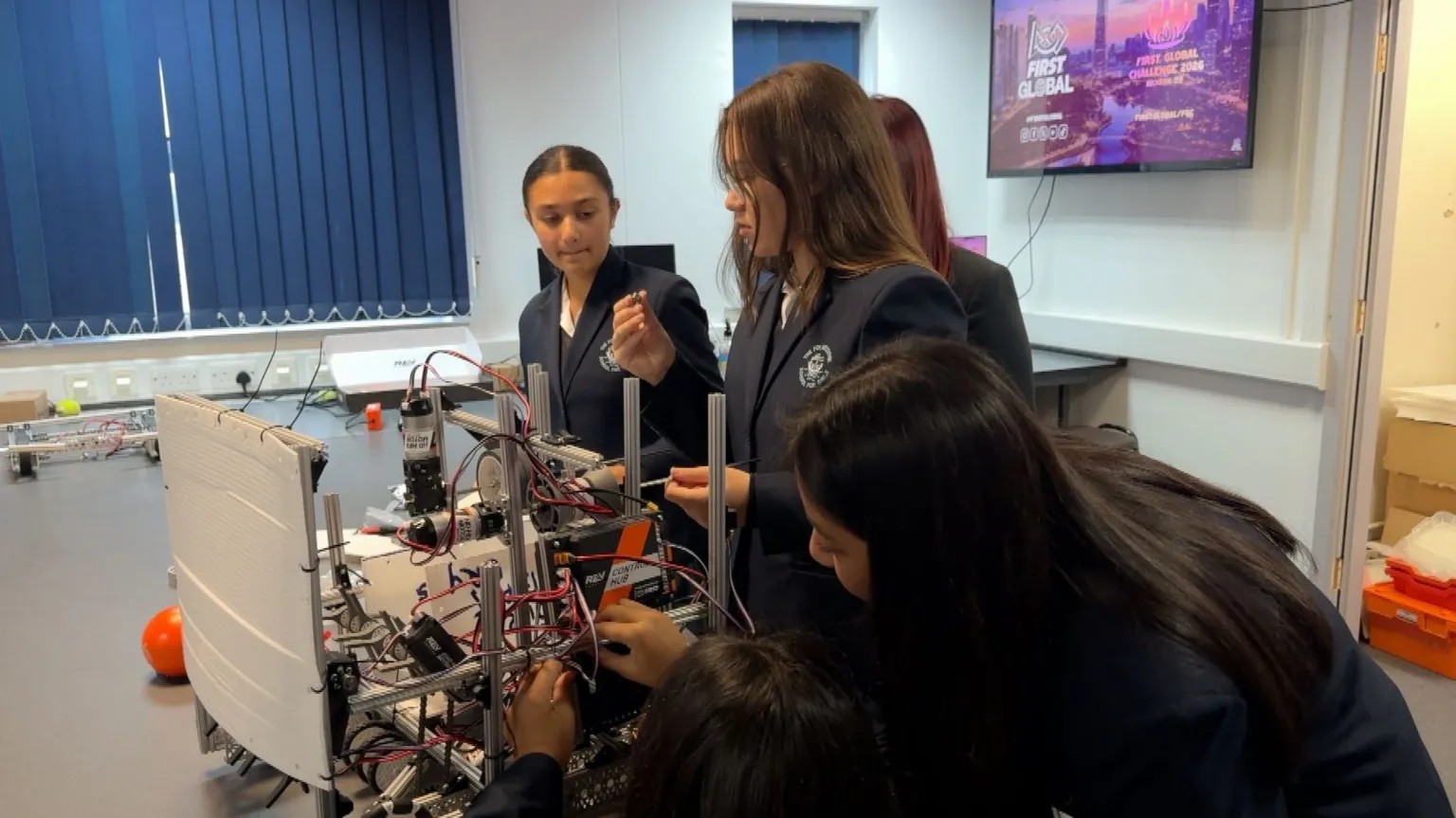 As part of the competition, the students have also been in contact with other teams from across the world