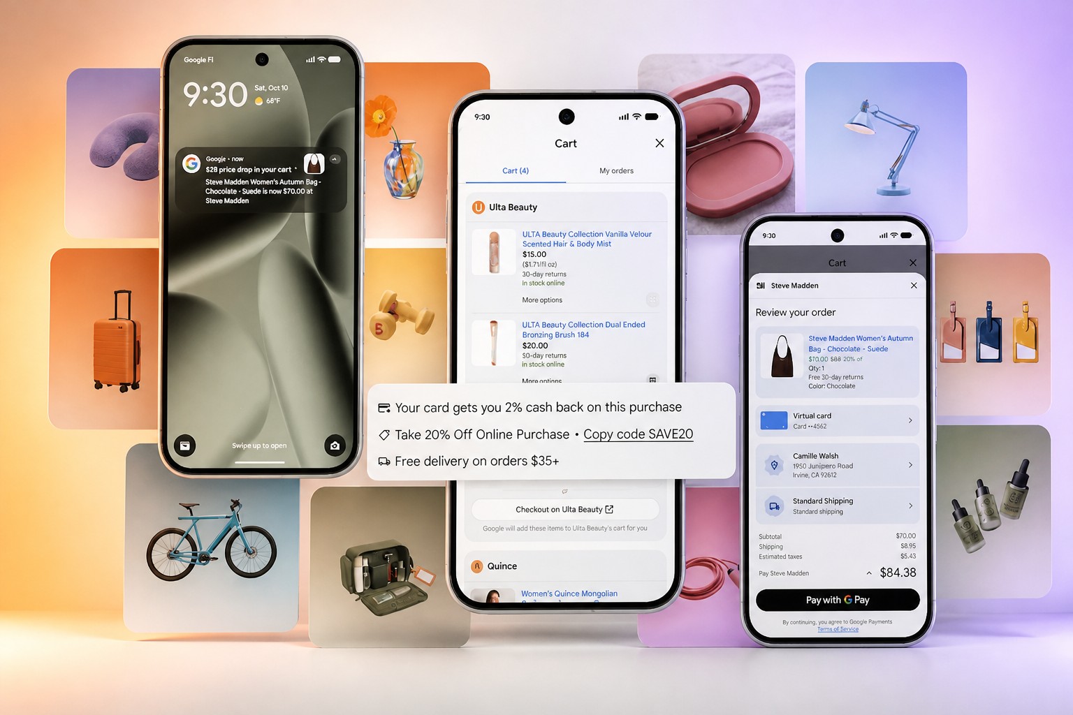 Cover: Google launches Universal Cart for US shoppers