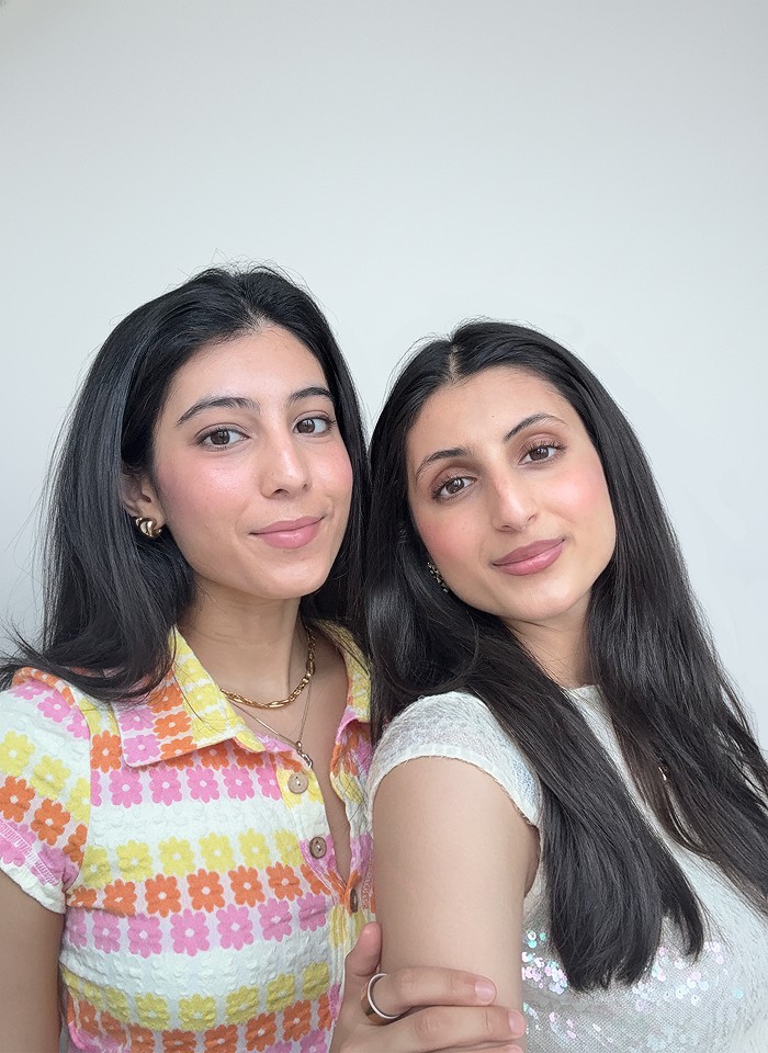 Hot Girl Hotline founders, Sumrin and Baila Mudgil Image Credits: Hot Girl Hotline