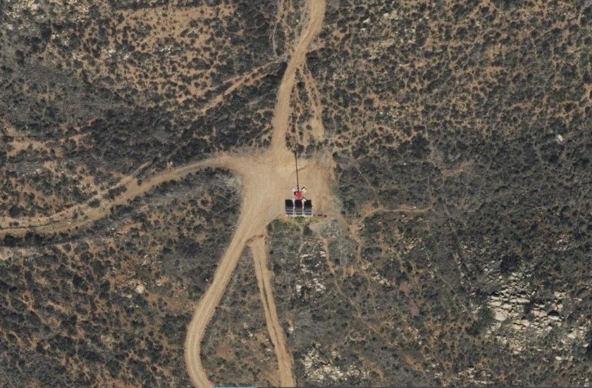 Автономная наблюдательная вышка производства Anduril, снятая 6 января 2022 года