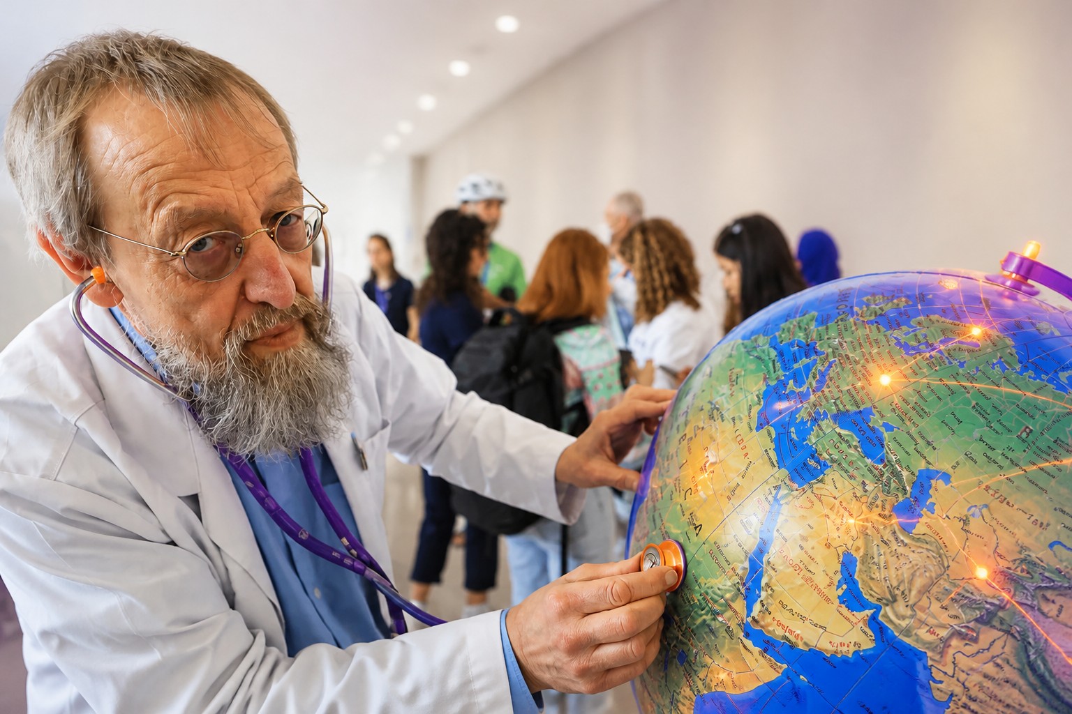 Cover: Lancet commission puts AI and nuclear war on an extinction-risk list