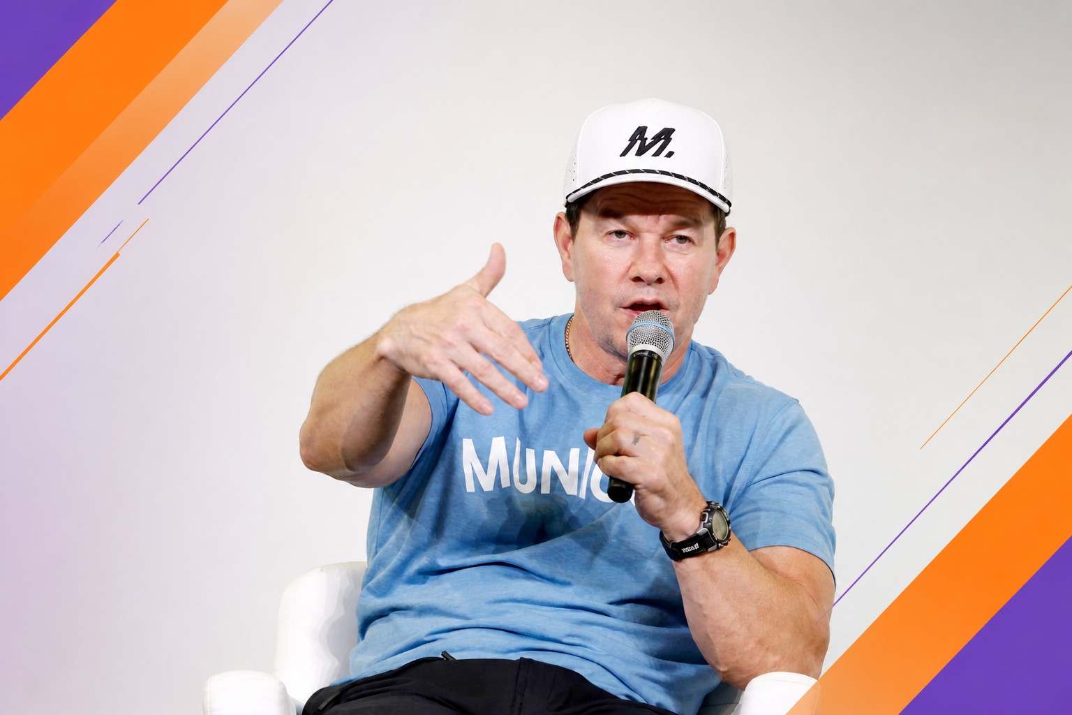 Cover: Mark Wahlberg is open to AI effects and a digital double