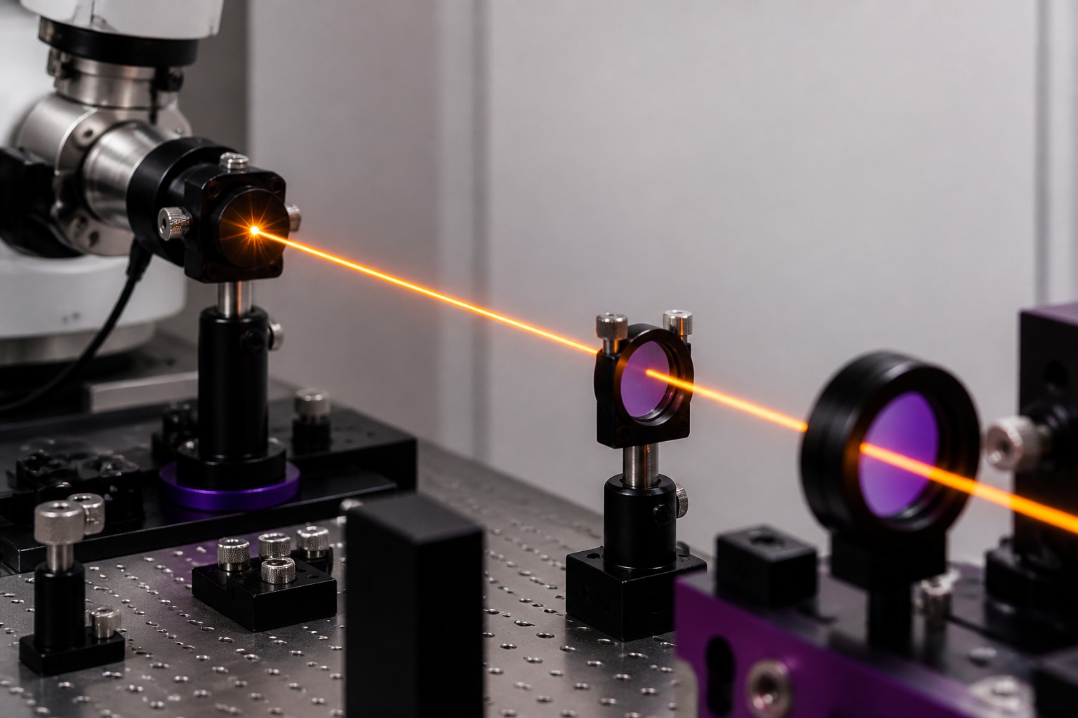 Cover: MIT builds a robotic lab for reconfigurable optical experiments