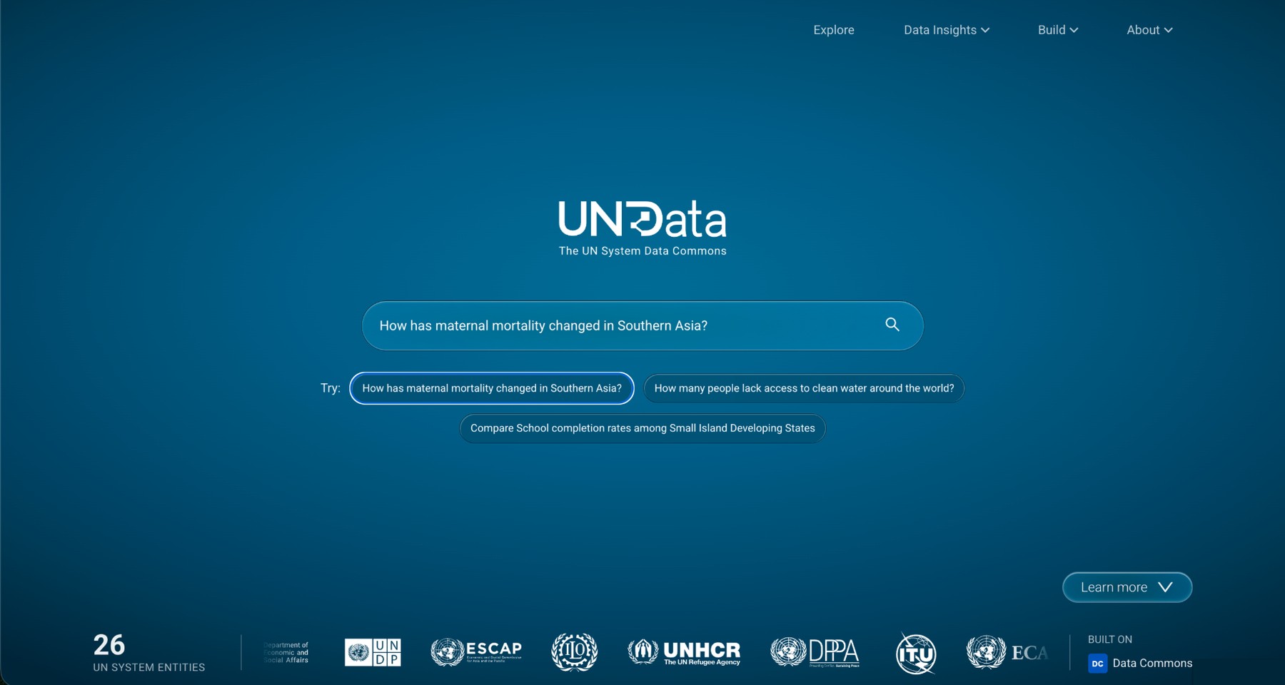 UN System Data Commons