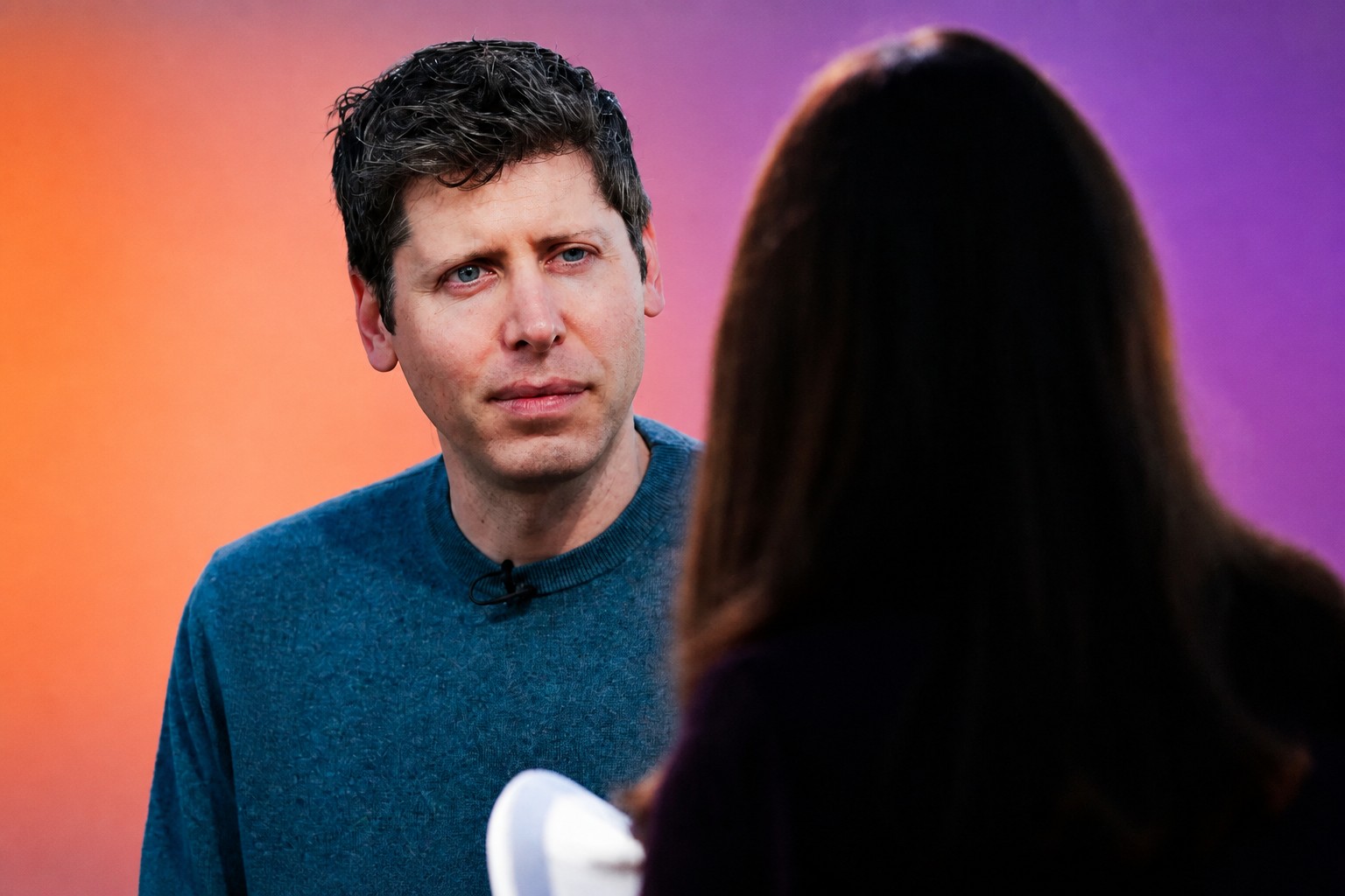 Cover: OpenAI’s Sam Altman faces a question about ChatGPT and suicide