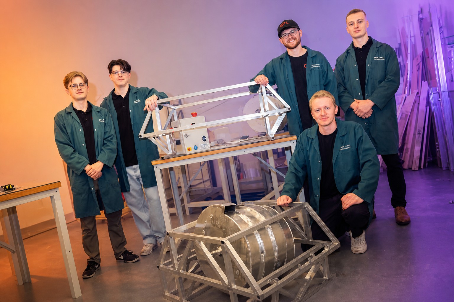 Cover: Queen’s University Belfast takes its 52 kg rover to NASA Lunabotics
