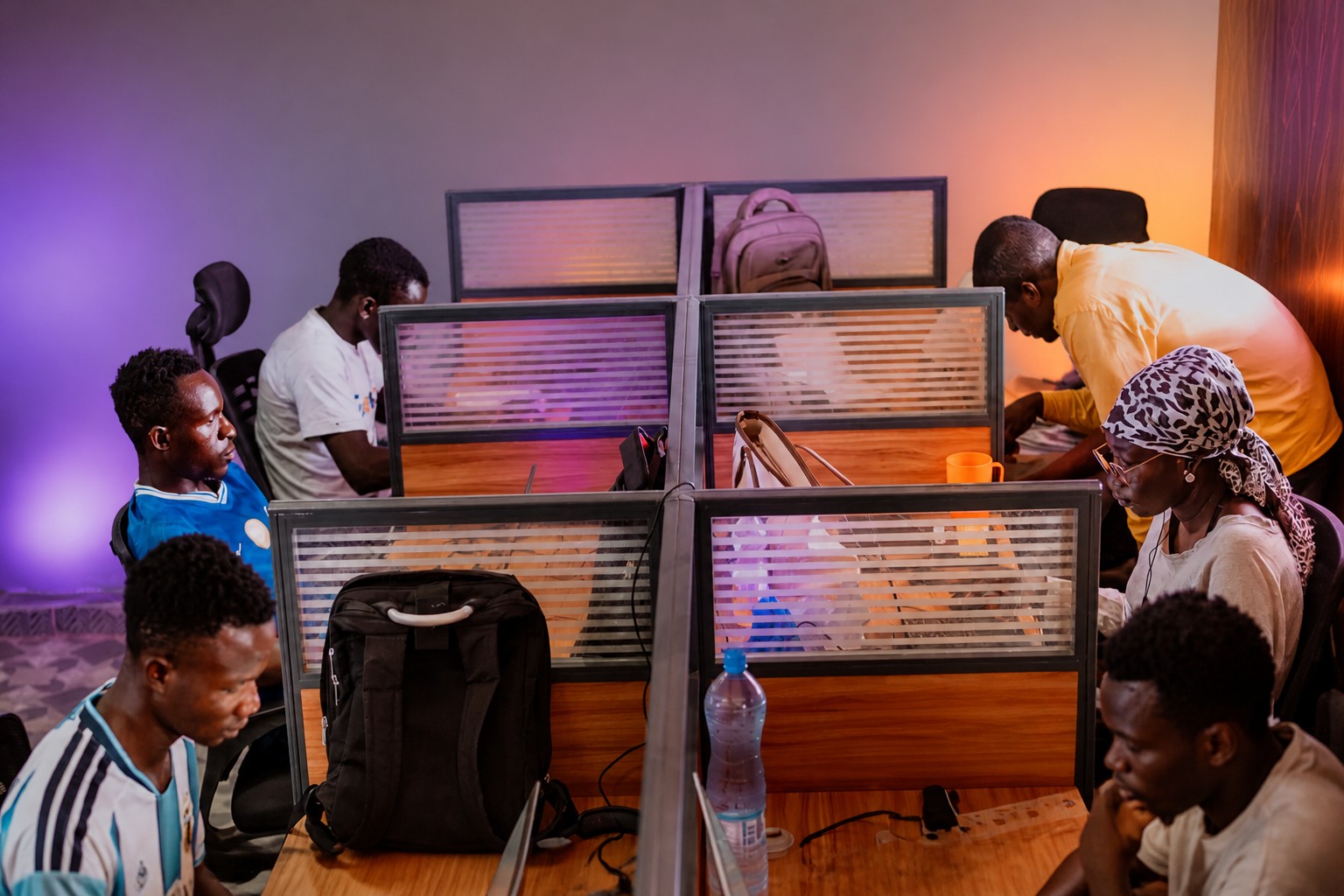 Cover: Refugees in Kenya face shrinking pay and fewer tech jobs