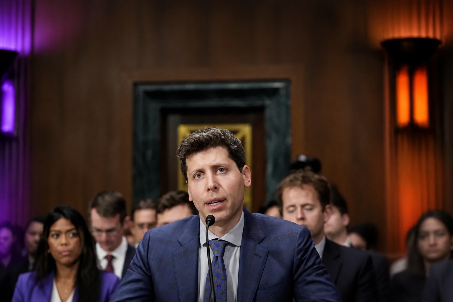 Cover: Sam Altman says society must accept some AI risks