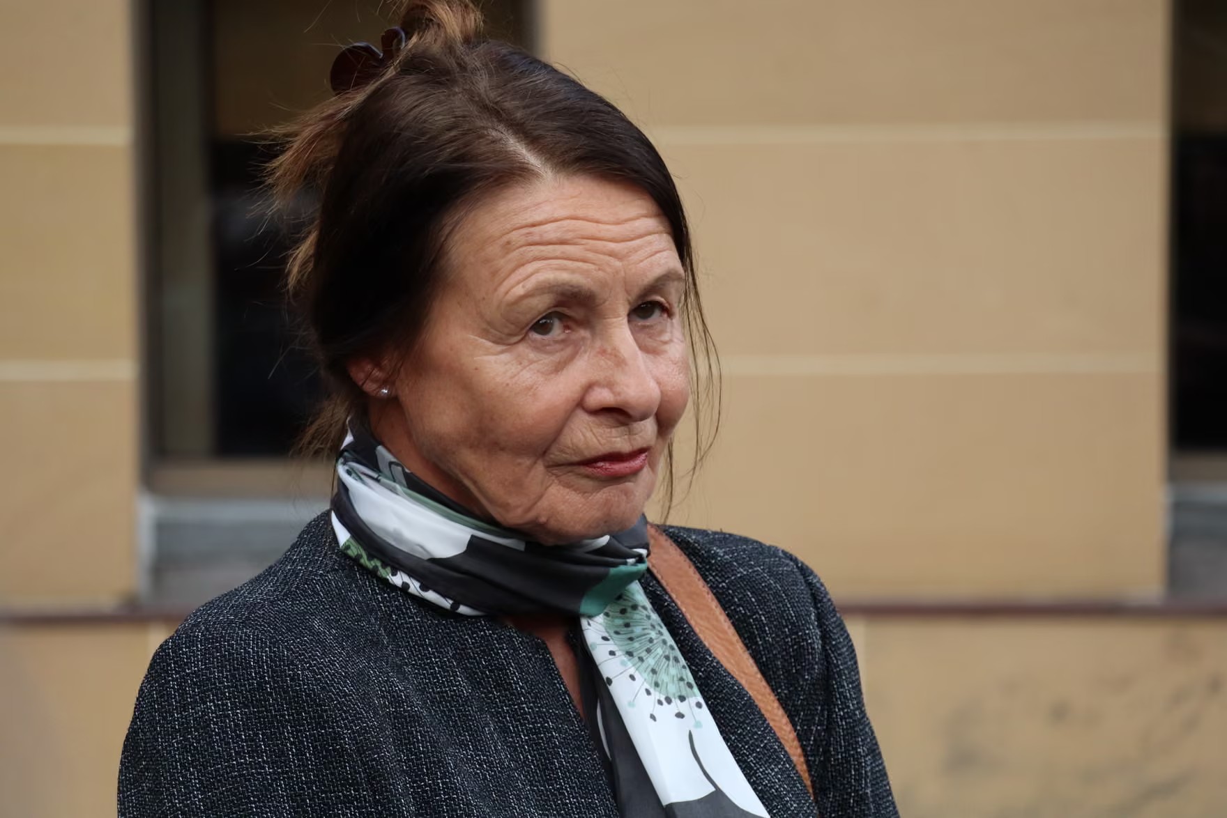 Neill-Fraser outside the supreme court of Tasmania in Hobart this year. Photograph: Ethan James/AAP
