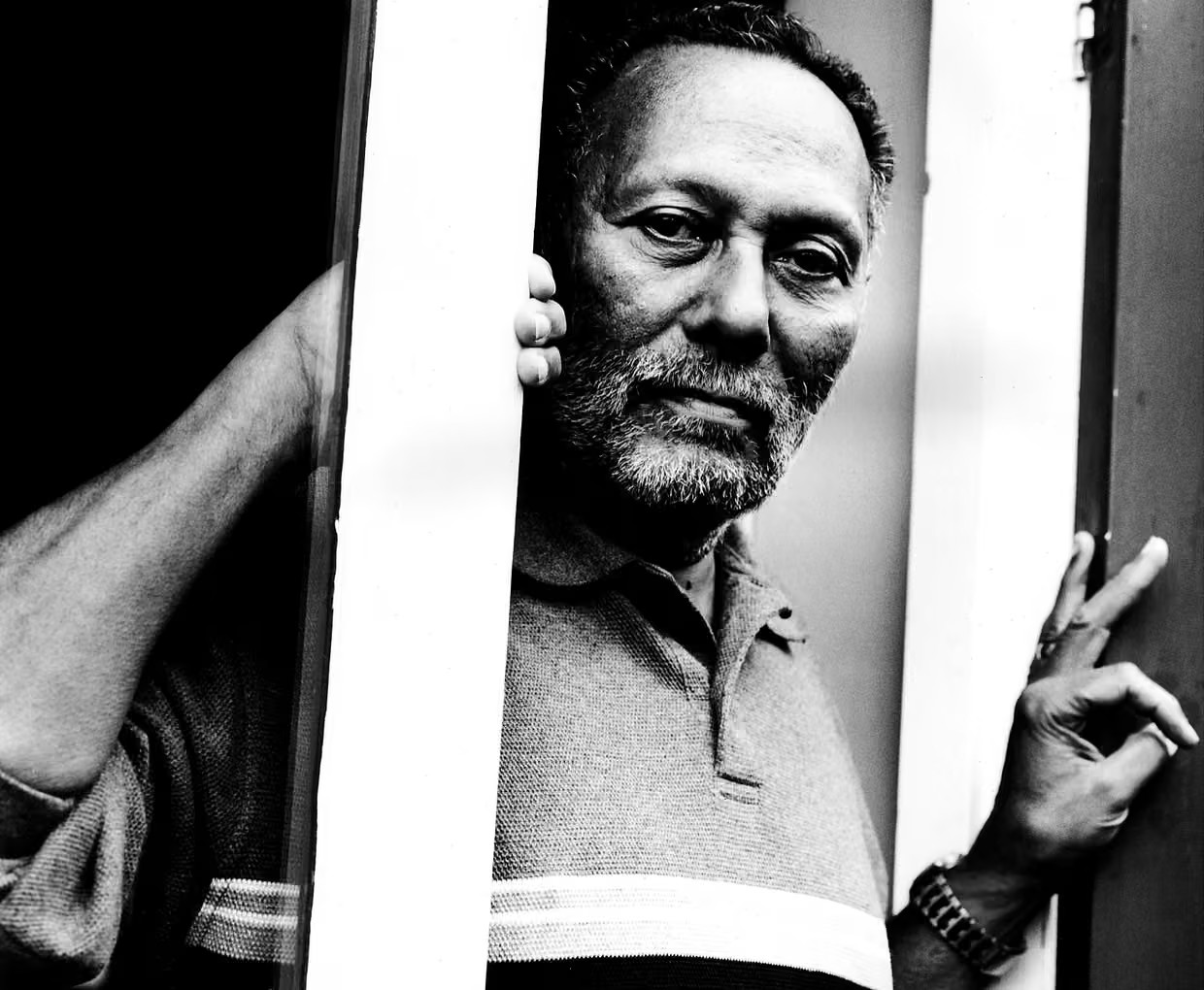 Hall is considered a seminal figure in postwar Black British history. Photograph: Eamonn McCabe/The Guardian