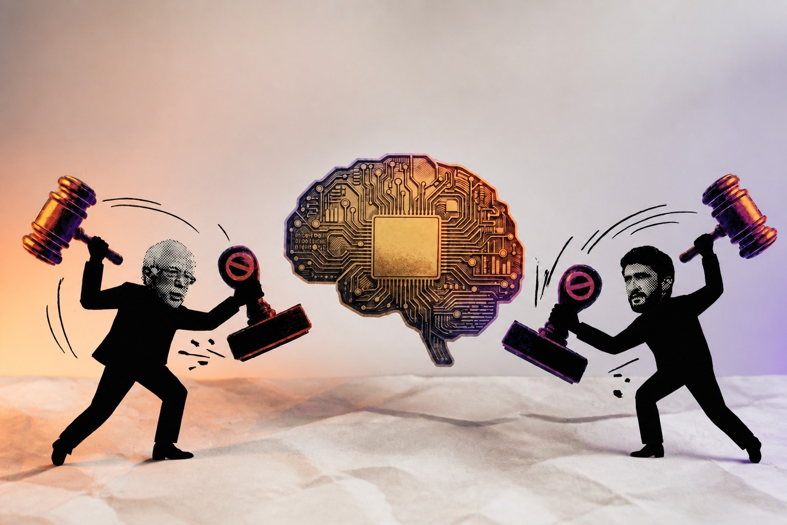 Cover: US bill would ban superintelligence and create an AI agency