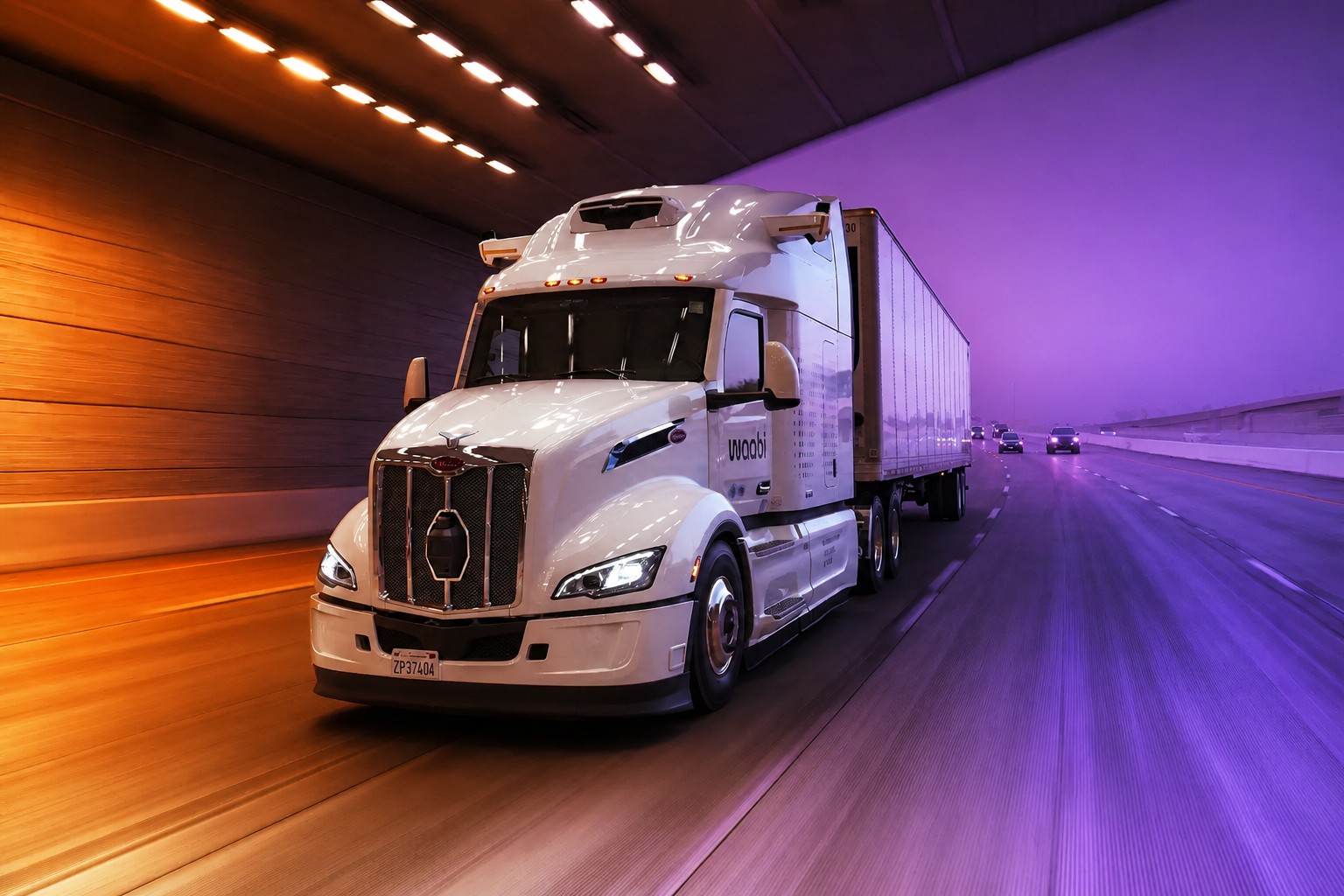 Cover: Waabi says its truck drove 300 miles without route training