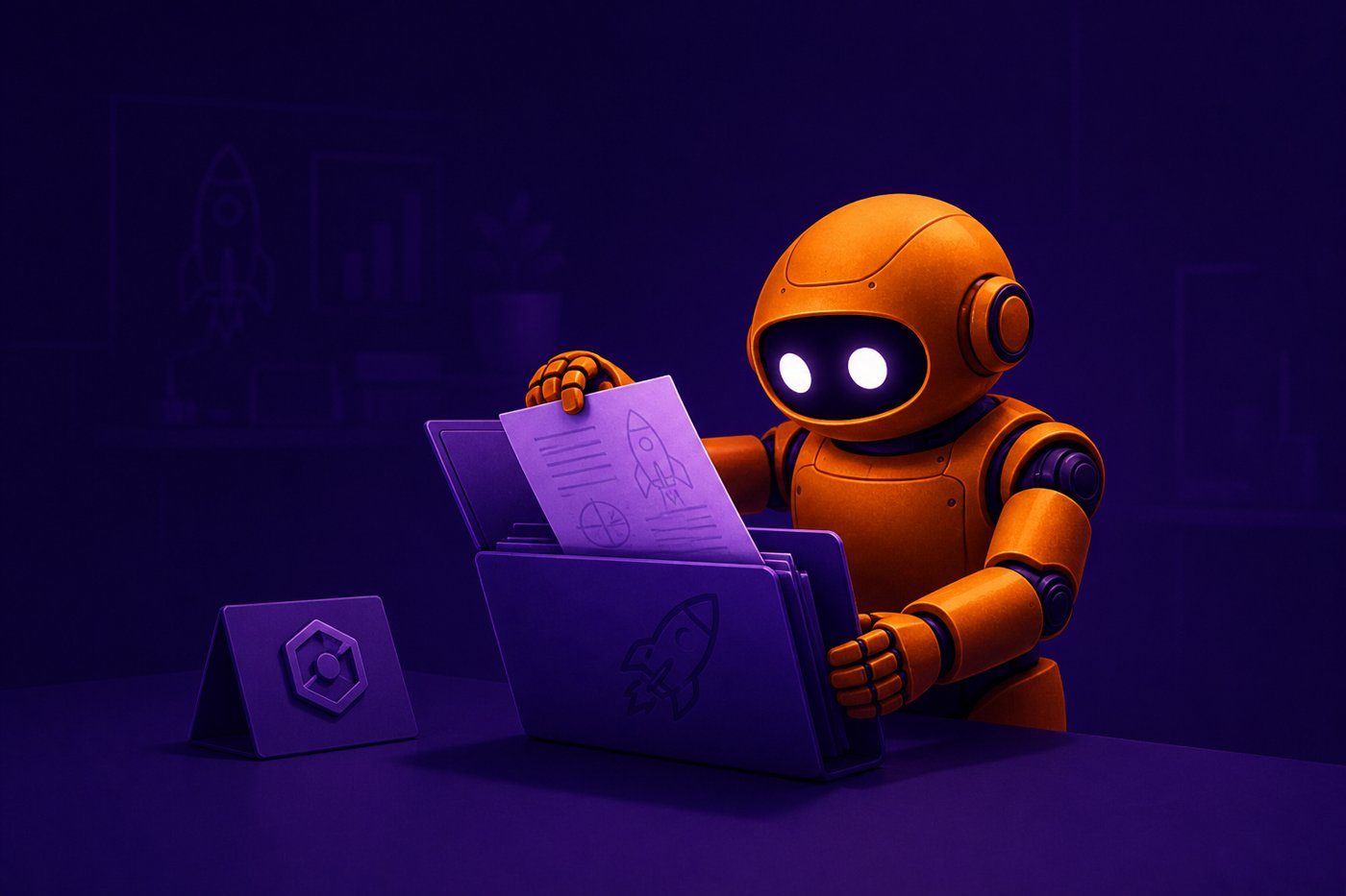 Cover: How an AI agent changes without retraining the model