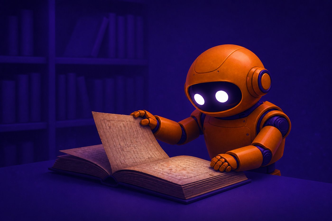 Cover: How an AI agent selects past experience for a new task