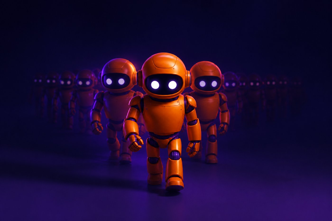 Cover: How a Thousand AI Agents Work Together Without a Boss